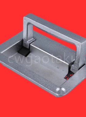 上隆尺寸 PULW-L95/111 收纳式拉手镀铬型 嵌入式 折叠设备箱拉手