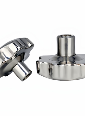 固定把手/五星不锈钢旋钮NPBFS32/40/50/63-5/6/8/10 厂家直销