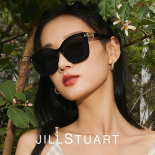 JILLSTUART大框链条方形太阳镜遮阳尼龙墨镜男女款 JS20055 眼镜
