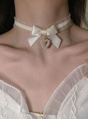 网红纯欲风可爱Lolita黑色酒红