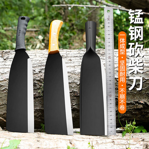 砍柴刀家用劈柴户外伐木刀锰钢