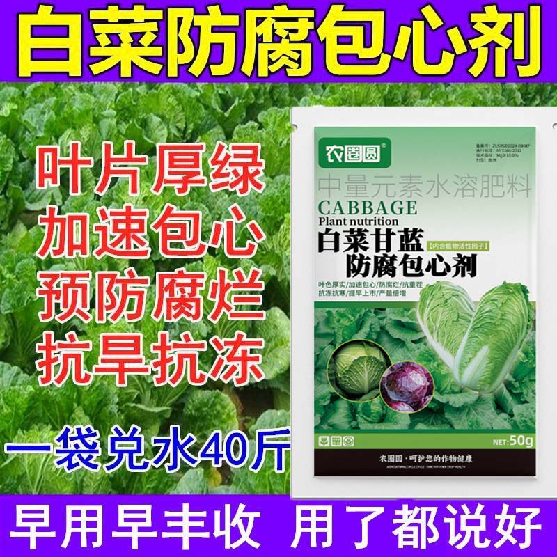 白菜防腐包心剂烂根防治大白菜甘蓝病菌清白菜软腐灵专用药水溶肥