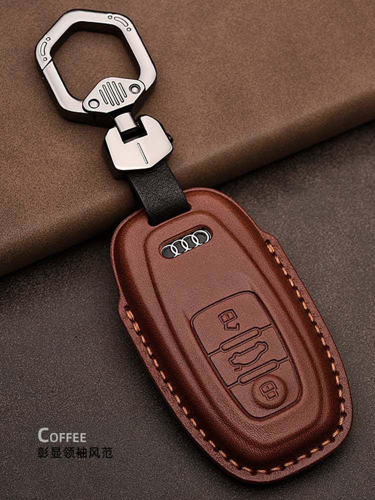适用于奥迪钥匙套18款A4L A6L A5 A5 A7钥匙包汽车扣壳17款A8L,汽车用品/电子/清洗/改装,车用钥匙包,淘宝优惠券,粉丝福利购,淘宝优惠卷