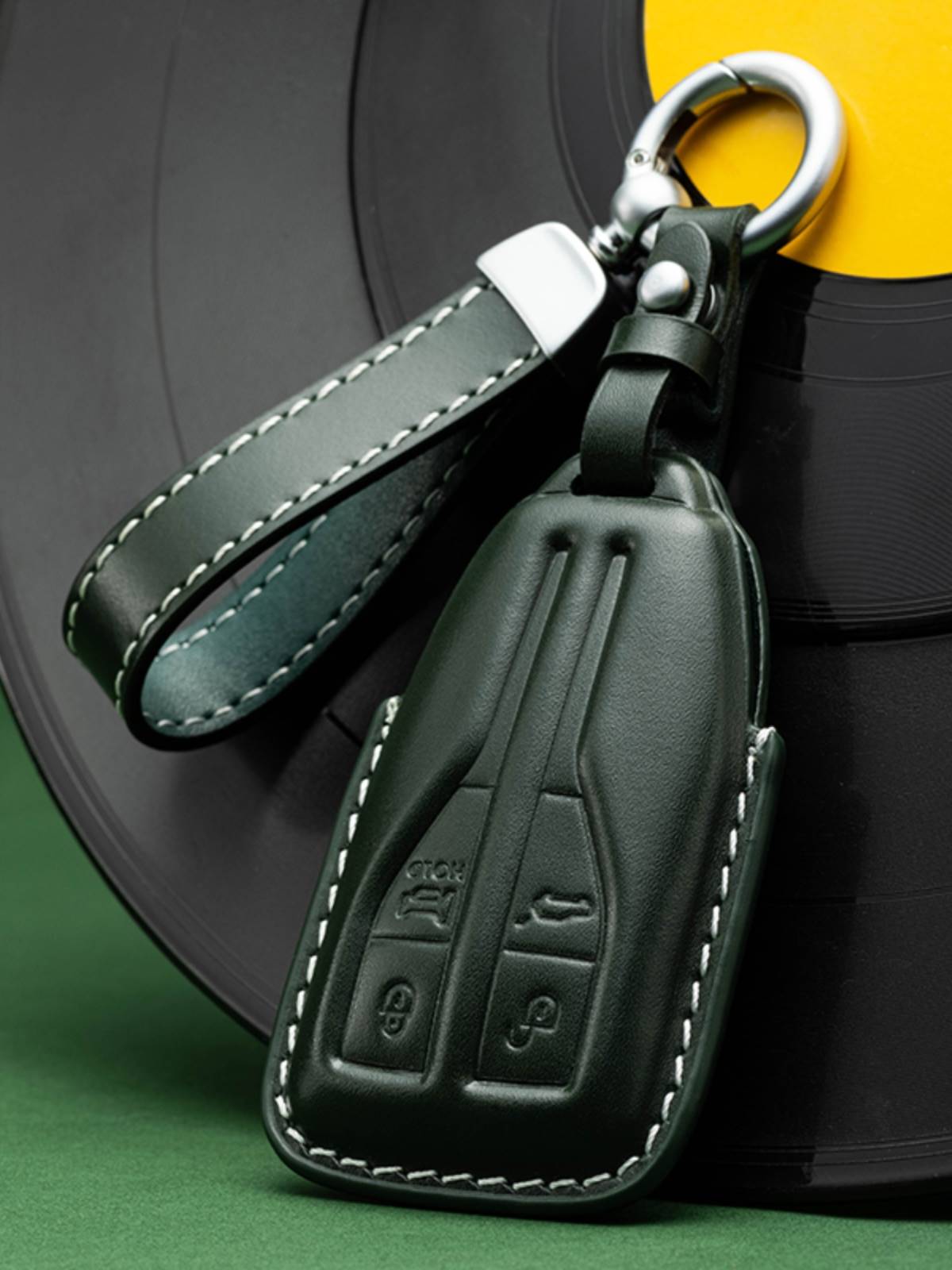 红旗HS5钥匙套H5 H7 HS7 H9 EHS9车EQM5壳车钥匙包真皮扣新款全包