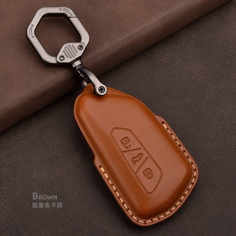 大众钥匙套ID4 ID6 X ID3汽车钥匙包真皮扣CROZZ纯电动专用男女壳