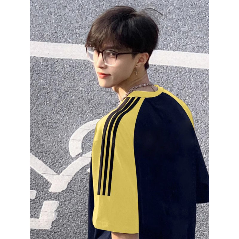 300g重磅纯棉落肩短袖T恤