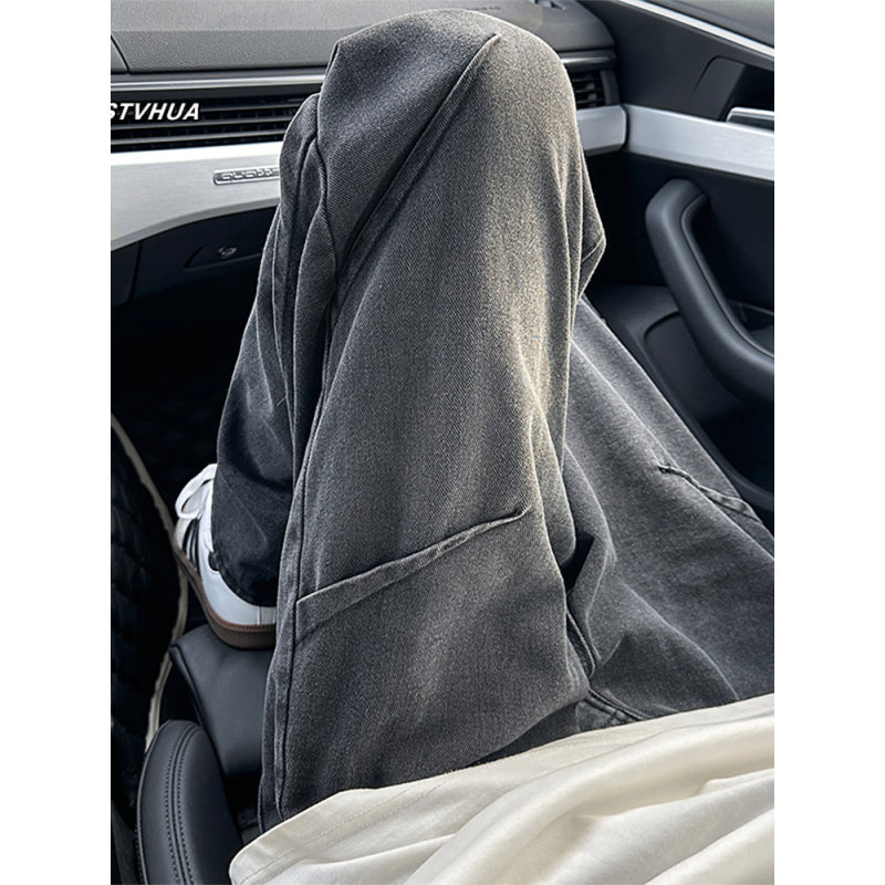 美式vibe复古解构牛仔裤