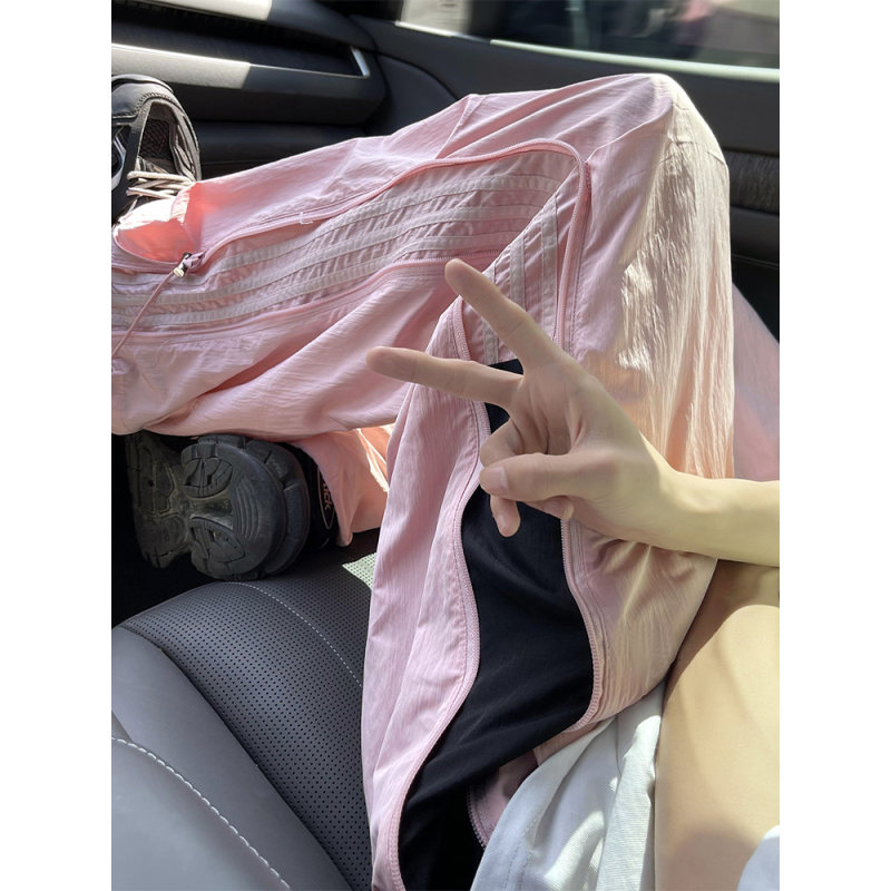 多巴胺穿搭伞兵冲锋裤男