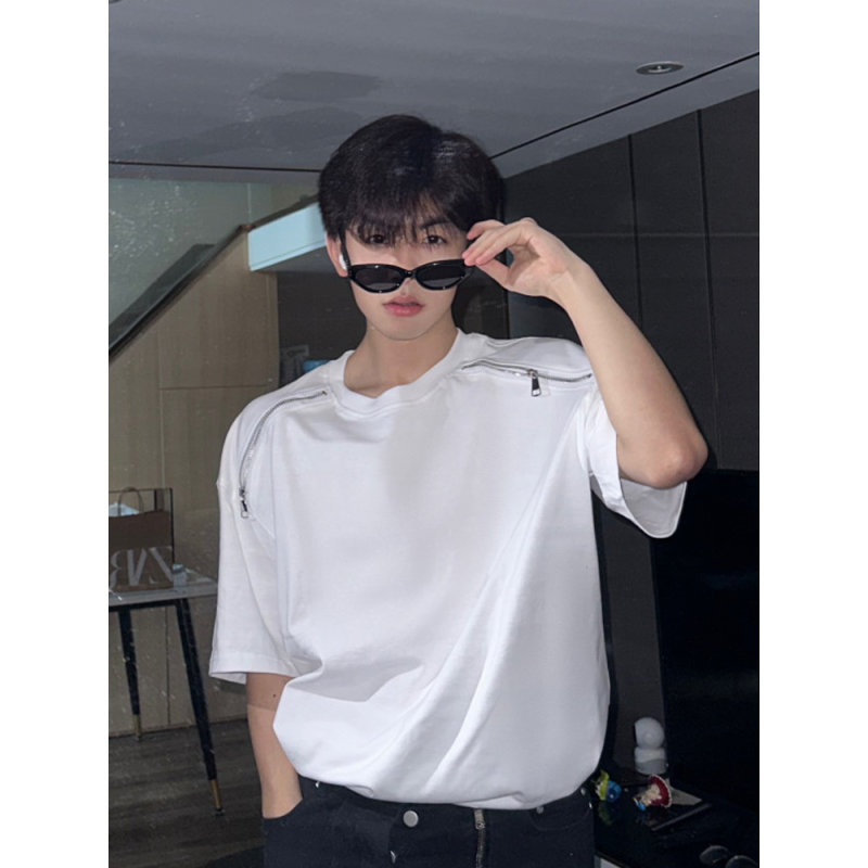 美式街头短袖t恤男夏季