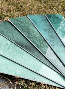 科拉莫 尘世系列-碧玺 轻奢简约厨房卫生间自粘墙贴75*300mm