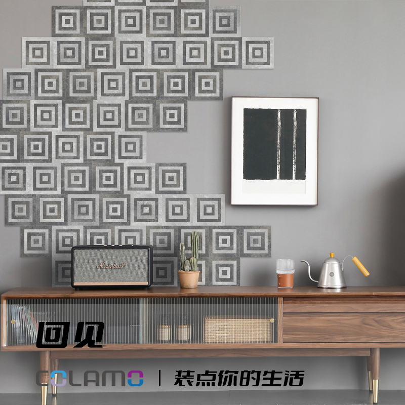 防水防潮简约ins网红立体墙贴