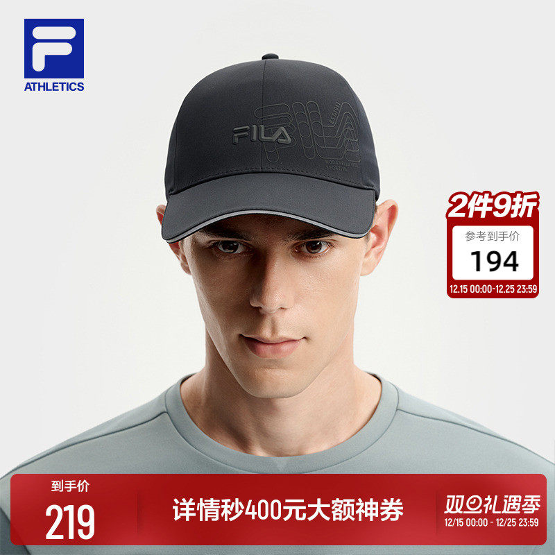 FILA斐乐情侣棒球帽运动帽