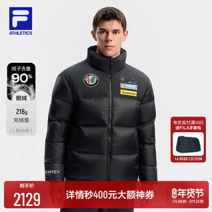 FILA 4810凌峰鹅绒斐乐高尔夫官方羽绒服男冬季滑雪保暖运动外套
