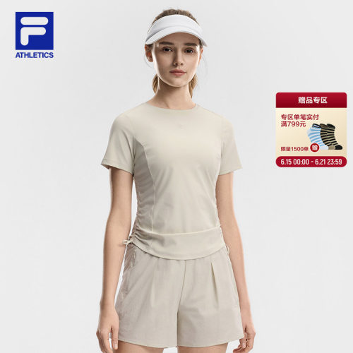 FILA斐乐女子针织短袖衫