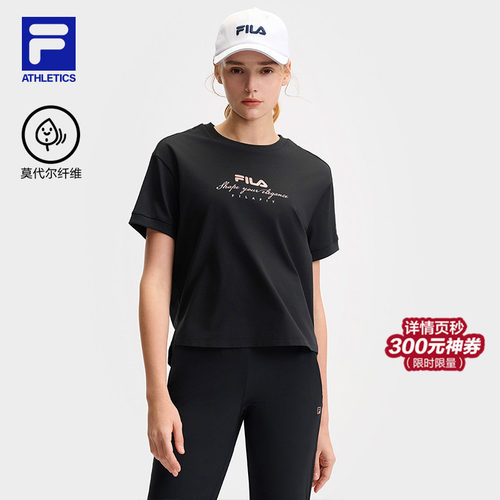FILA斐乐女士针织短袖衫