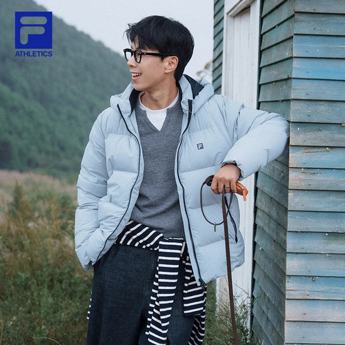 鹅绒FILA斐乐官方男士羽绒服