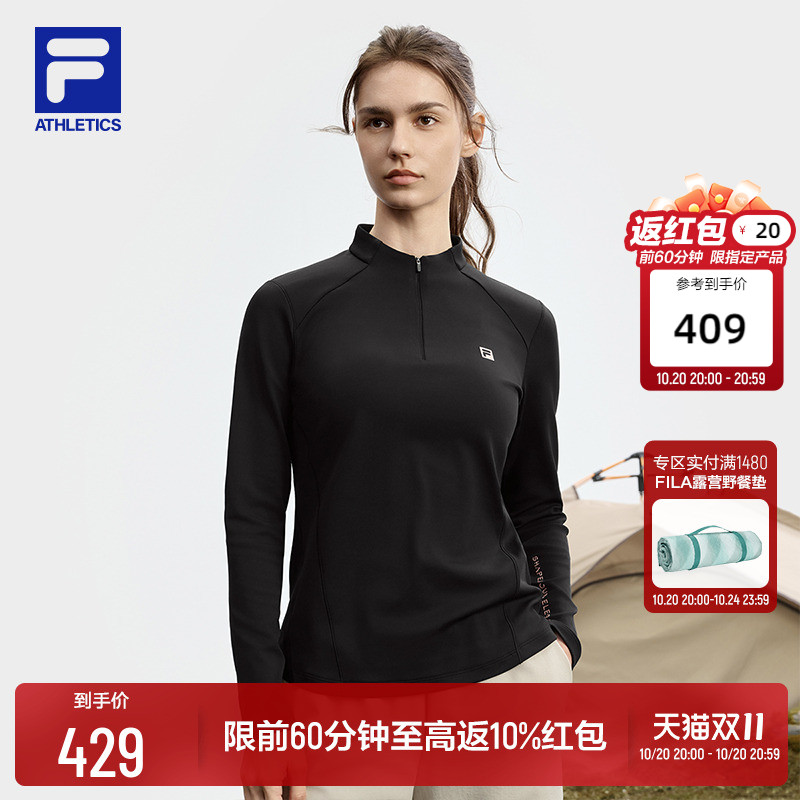 FILA斐乐女子针织长袖上衣