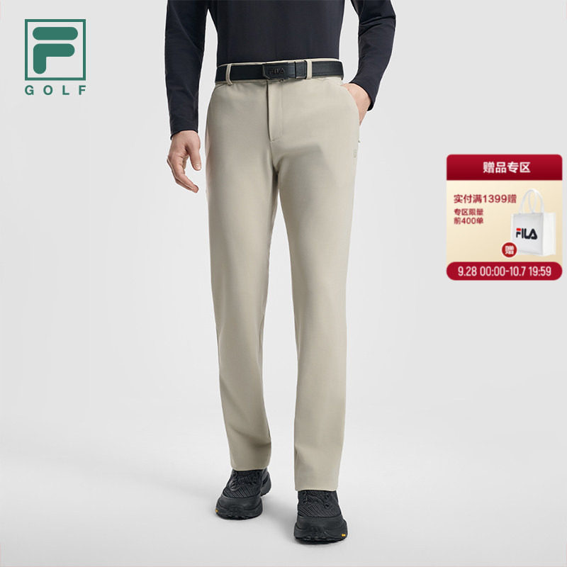 斐乐高尔夫针织休闲长裤