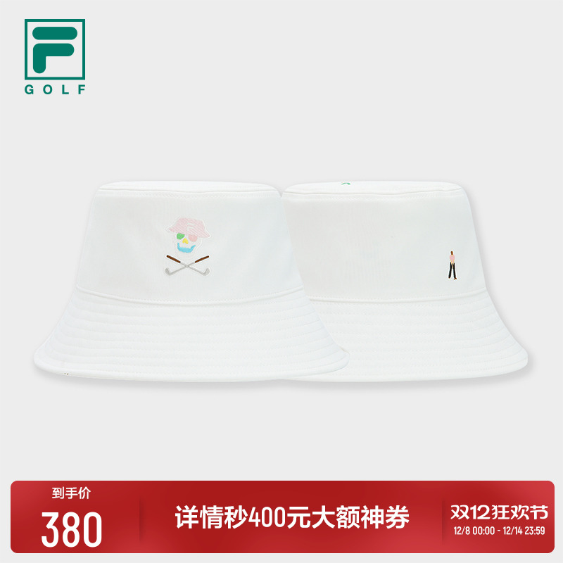 FILA GOLF x Shelby and Sandy胶囊限定系列圆帽双面戴渔夫帽盆帽
