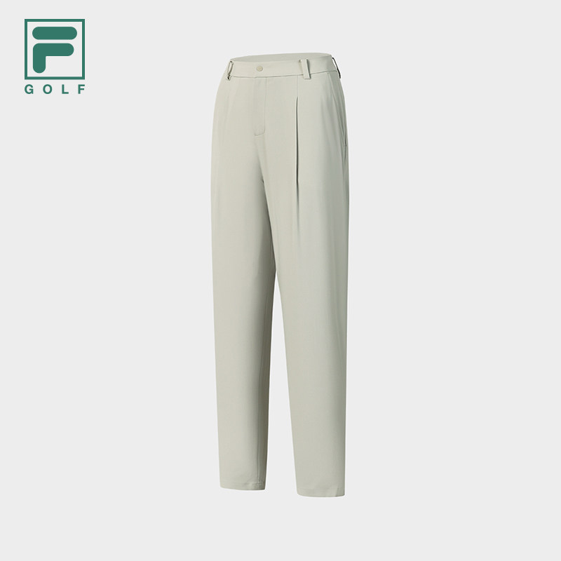 FILA 斐乐官方女士梭织长裤2026春新款高尔夫运动简约宽松直口裤,运动/瑜伽/健身/球迷用品,高尔夫裤装,淘宝优惠券,粉丝福利购,淘宝优惠卷