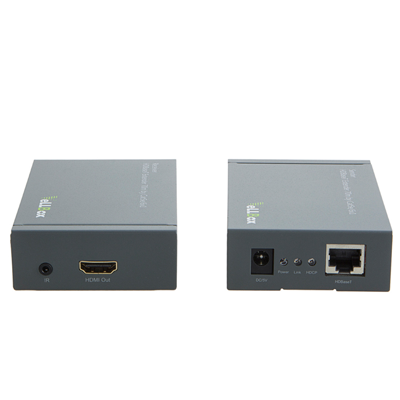 HDMI网线延长器 HDBaseT 70米HDMI转网络传输放大器 高清信号放大中继器 无压缩