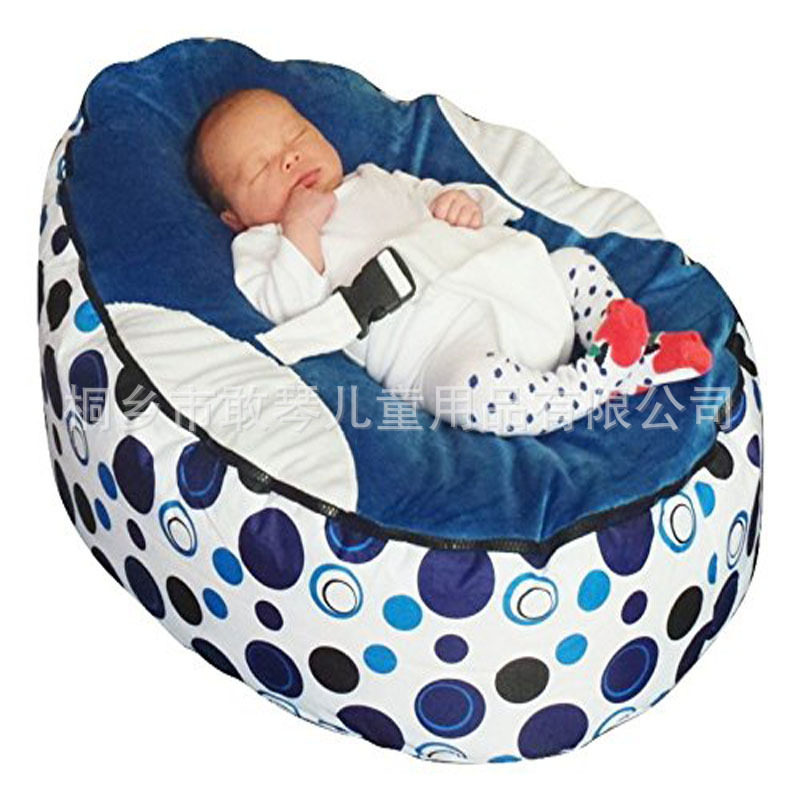 婴儿豆袋椅baby beanbag 婴儿睡床婴儿懒人沙发 doomoo seat