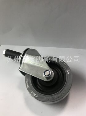 345寸科顺款灰色导电防静电电子线棒精益管膨胀套插杆万向脚轮