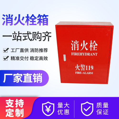 厂家酒店宾馆消火栓箱室内外加厚铁皮消火栓箱可消防箱