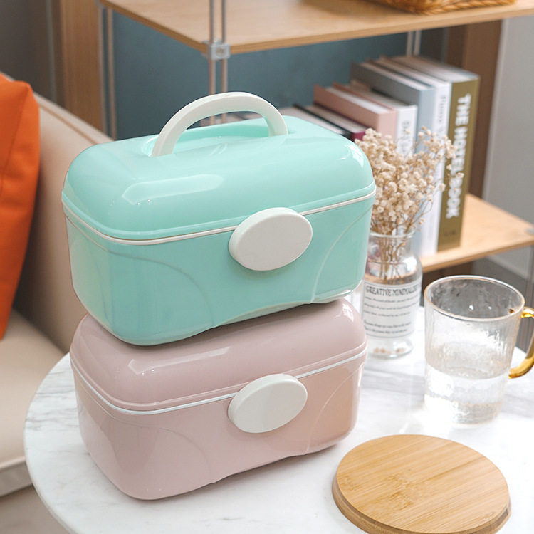 多功能分类整理棉签药品手提箱创意家居用品塑料 口罩收纳盒 3022,收纳整理,其他收纳盒,淘宝优惠券,粉丝福利购,淘宝优惠卷