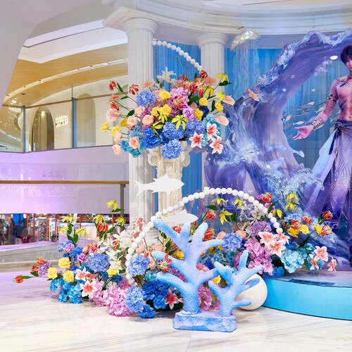 莫奈花园仿真花仿真绢花假花艺