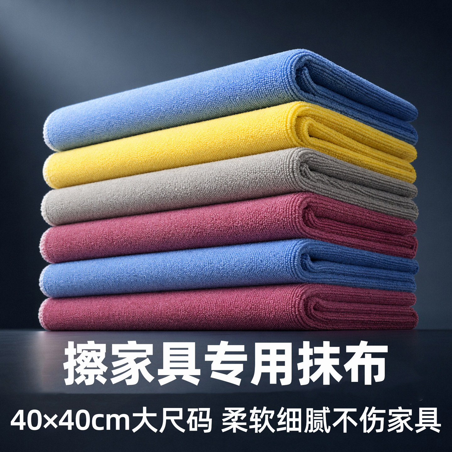 擦家具专用抹布不掉毛吸水加厚无水痕擦灰神器保洁擦桌子清洁毛巾