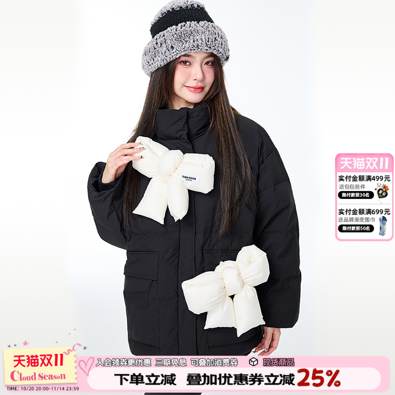 蝴蝶结外套CLOUDSEASON甜美