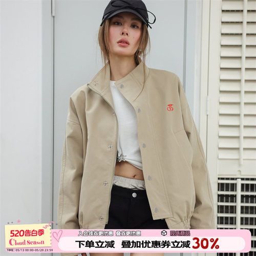 CLOUDSEASON立领樱桃外套