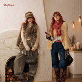 CLOUDSEASON朦胧因子马甲外穿时髦洋气2026新款 春季 外穿马甲女