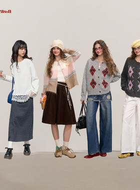 CLOUDSEASON毛衣开衫外套/彩钻T恤