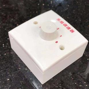 吊扇调速器快慢变速开关通用三档控制器顶扇电风扇调速开关 明装