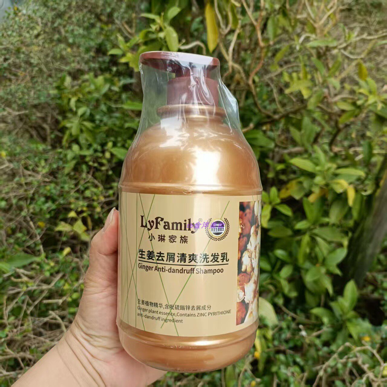 小琳家族琴叶防脱发控油洗发水 清爽去屑洁净水润强韧发质1000ml