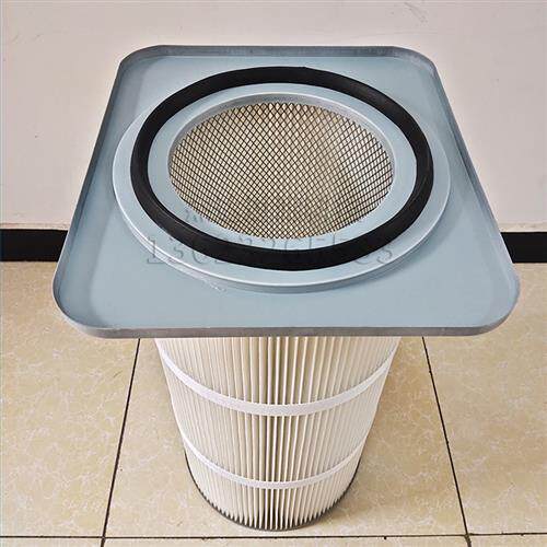 除尘滤筒四方形卡盘式覆膜可水洗滤筒吸尘机滤筒风机组除尘滤芯