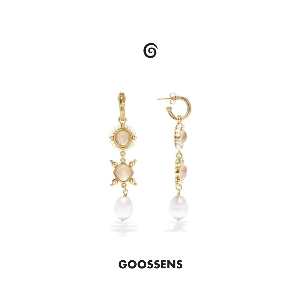 高级质感小众天然宝石耳饰