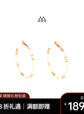 Aurelie Bidermann法国品牌Positano轻奢高级质感圈圈耳环