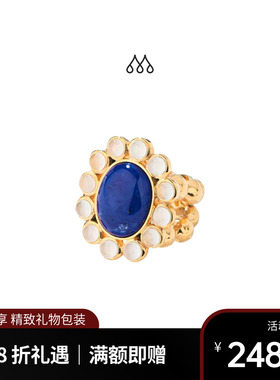 Aurelie Bidermann法国品牌Missdi戒指 法式复古轻奢戒指