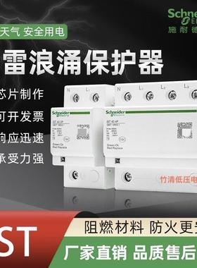 施耐德浪涌保护器IST4P40KA65KA20KA 防雷器避雷器 电涌保护开 关