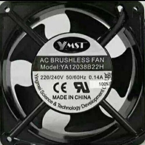 原装 YMST英美泰 YA12038B22H 220V 0.14A 风机 散热 电机 风扇