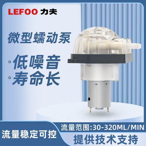 LFP303 蠕动泵 12/24V自吸直流电动静音实验室大流量微型水泵