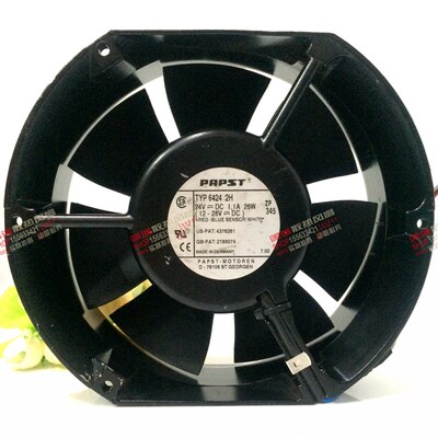 原装德国PAPST服务器散热风扇24V 1.1A 26W TYP 6424/2H 质保2年