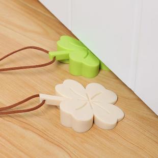 四叶草门挡门塞创意顶门阻门器门阻防风可爱牴门器垫门楔子挡门器