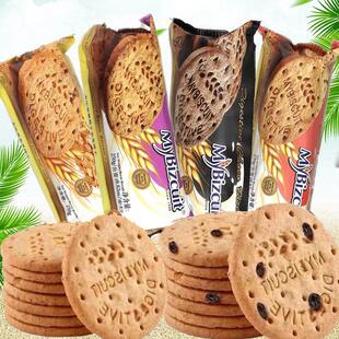 马来西亚Graham crackers 全麦饼干葡萄干味Raisins粗粮消化代餐