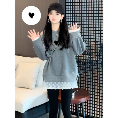 德绒长袖T恤女春秋冬设计感小众