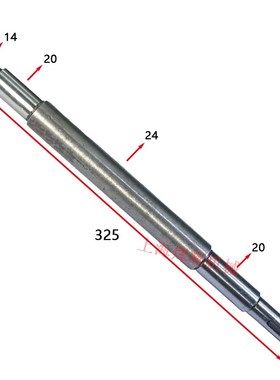 北京二机M1420E,M1320E外圆磨床配件头架小皮带轮传动轴