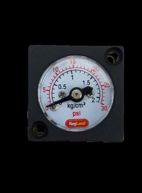 精酿 迷你压力表 啤酒设备配件KL14984,14991,15004,15011KegLand